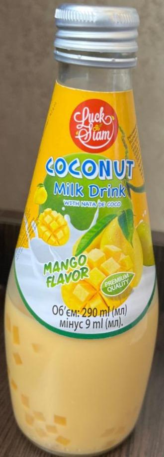 Фото - Молочний напій зі смаком кокосу та манго Luck Siam