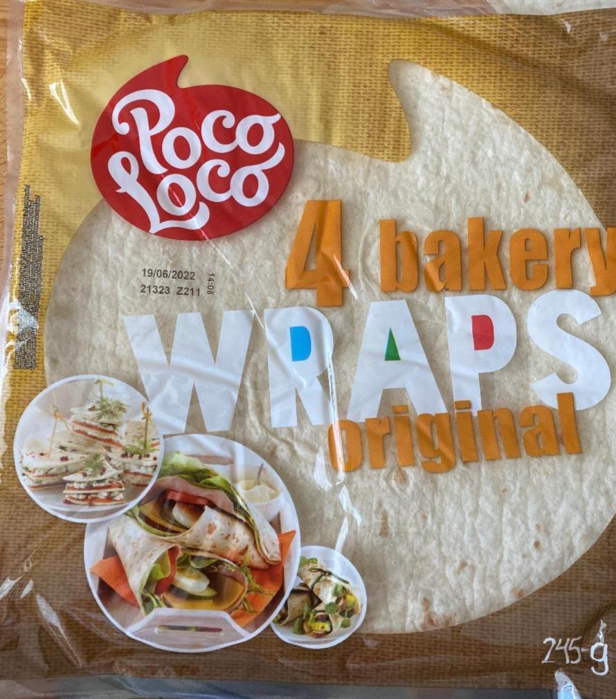 Фото - 4 bakery wraps original Poco Loco