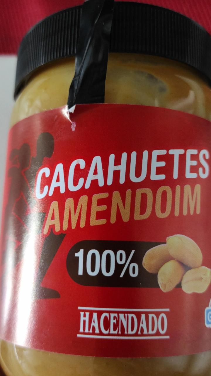 Фото - Паста арахісова Cacahuetes Amendoim Hacendado