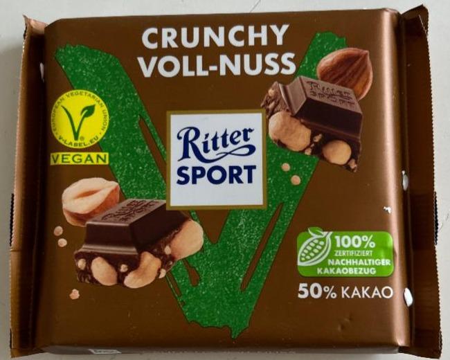 Фото - Crunchy voll-nuss 50% kakao Ritter Sport