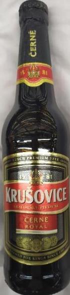 Фото - Пиво темне 4.1% Royal cerne Krusovice (Крушовице)