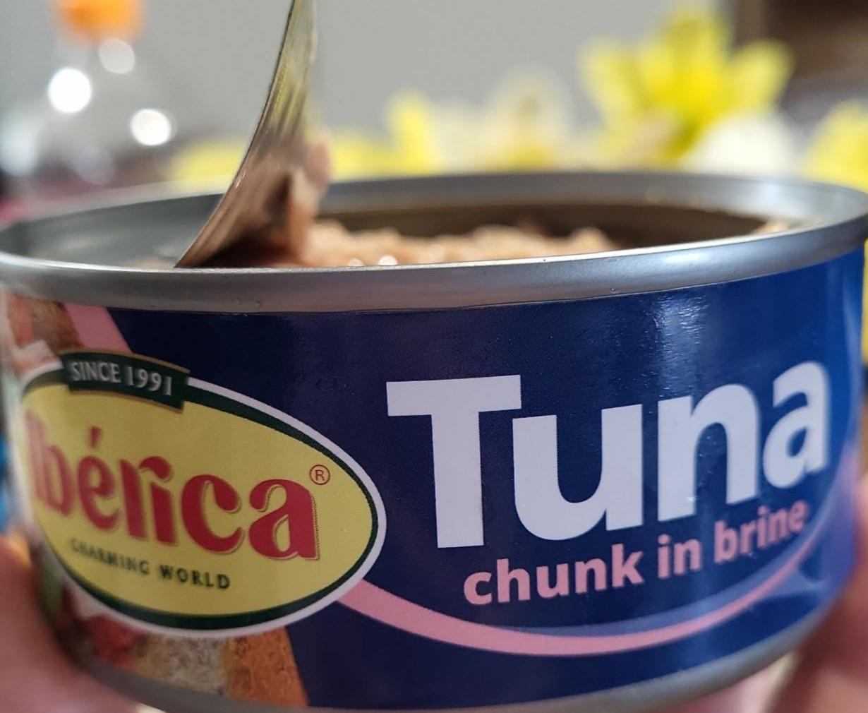 Фото - Тунець цілий у власному соку Tuna Iberica