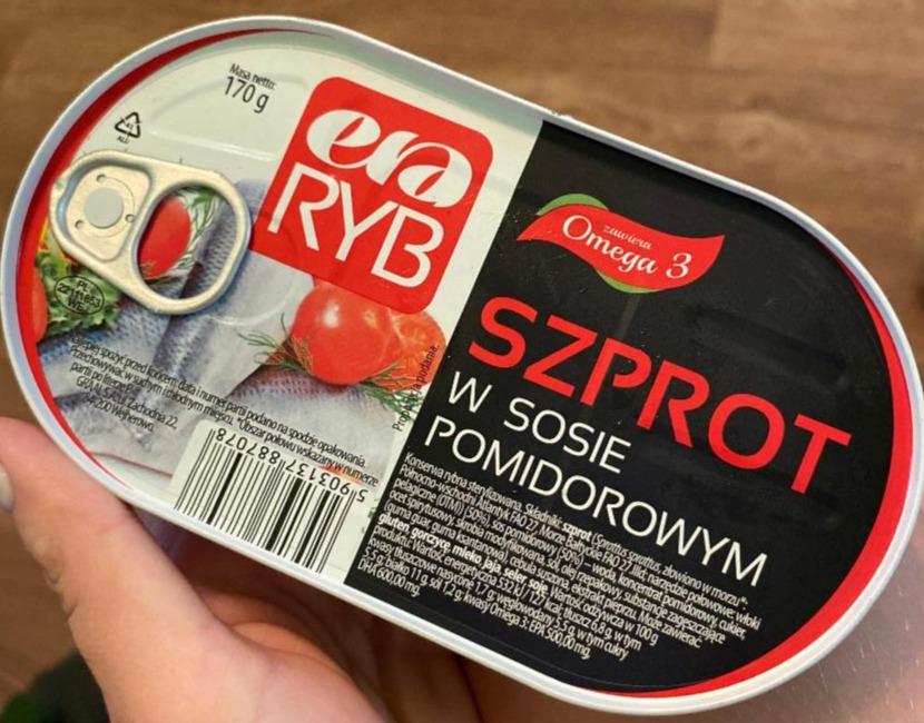 Фото - Szprot W Sosie Pomidorowym Era Ryb