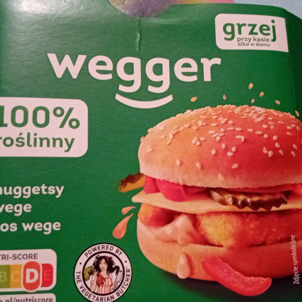 Фото - Wegger burger 100% roślinny żabka