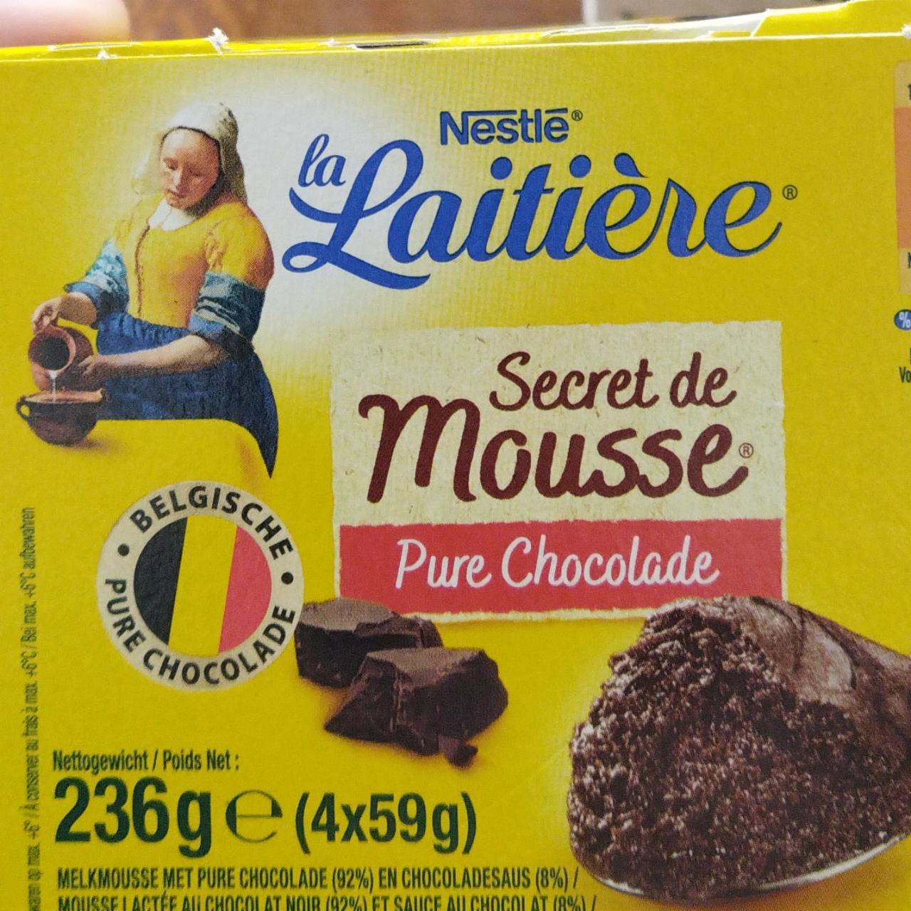 Фото - Secret de Mousse Pure Chocolade La Laitière