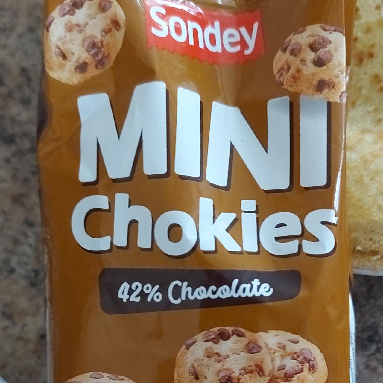 Фото - Печиво з шоколадом Mini Chokies Sondey