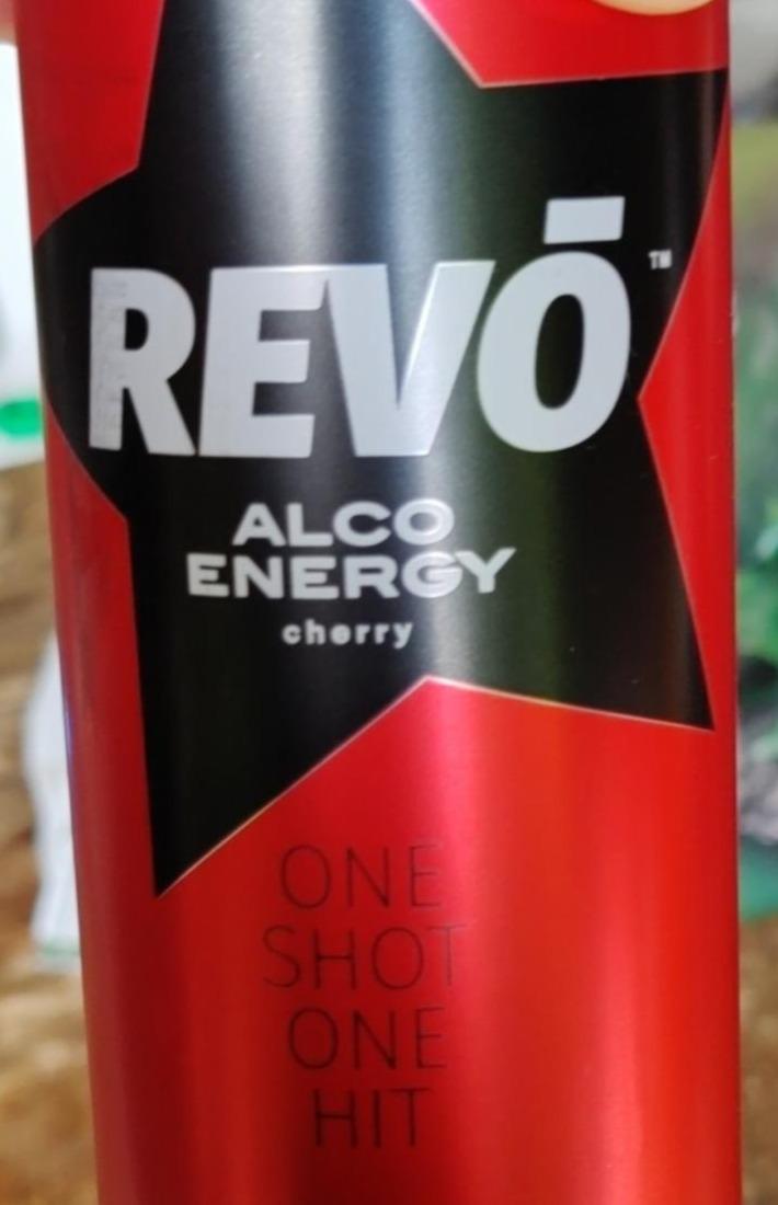 Фото - напій слабоалкогольний енергетичний Вишня 8.5% Revo