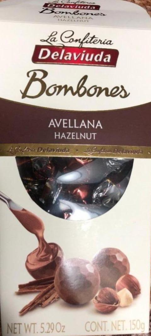 Фото - Шоколадні цукерки зі смаком лісового горіху Delaviuda