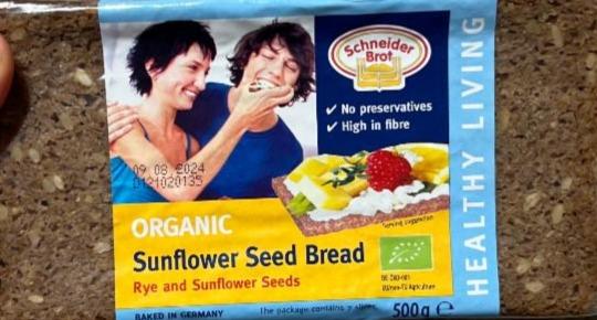 Фото - Organic Sunflower Seed Bread Schneider Brot