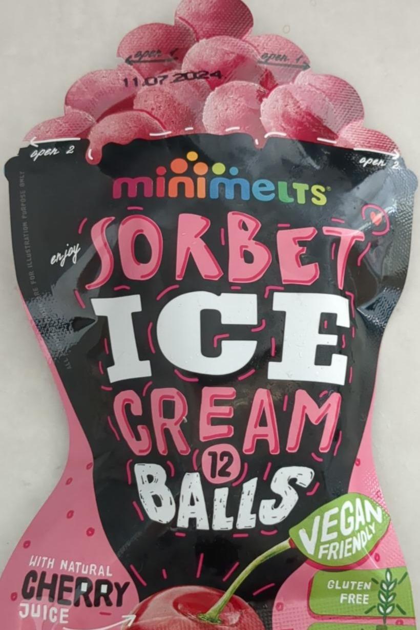 Фото - Кульки-морозиво Cherry Sorbet Mini Melts