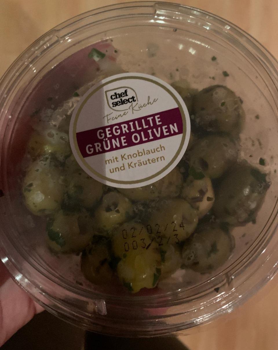 Фото - Gergrillte grüne oliven Chef Select