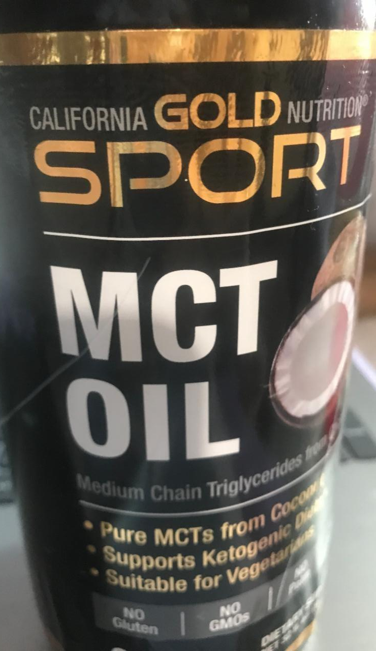 Фото - Олія MCT sport research California gold nutrition