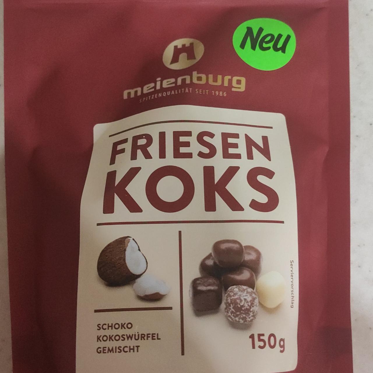 Фото - Цукерки шоколадні Friesen Koks Meienburg
