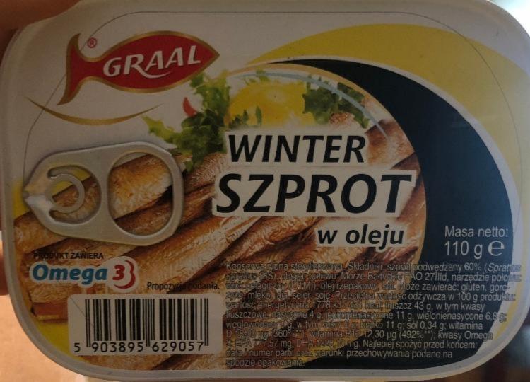 Фото - Кілька зимова в олії Szprot Winter Graal