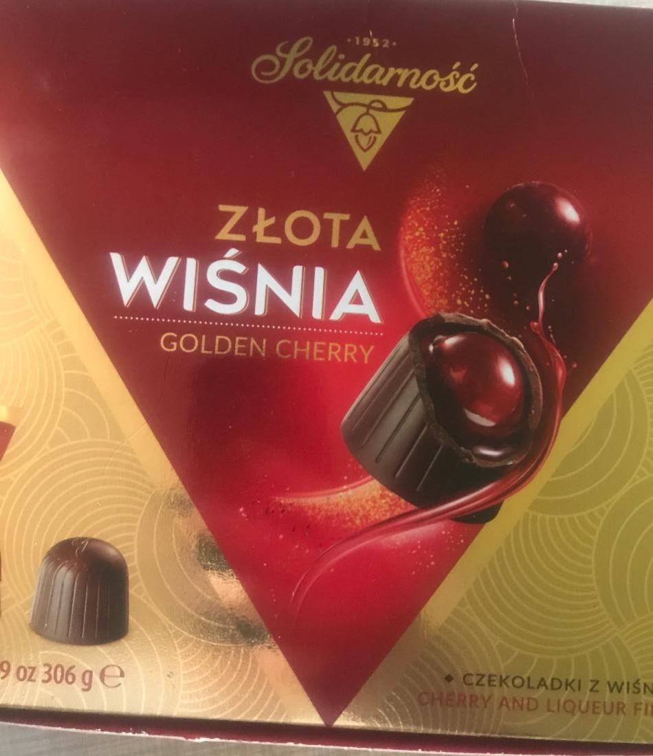Фото - цукерки шоколадні вишні в лікері Solidarność