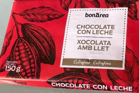 Фото - Chocolate con leche extrafino bonÀrea