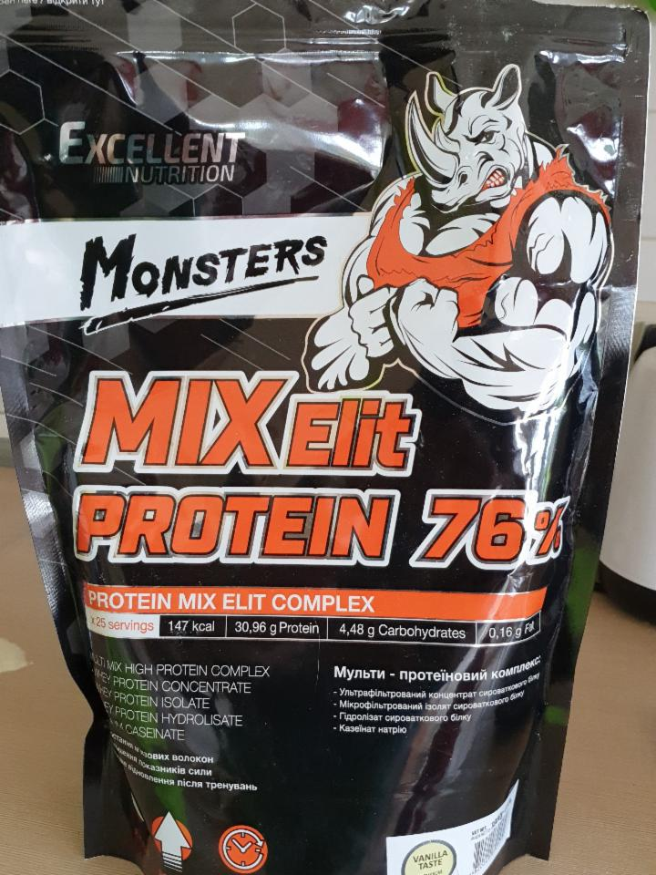 Фото - Протеїн Protein 76% Mix Elit Ваніль Excellent Nutrition