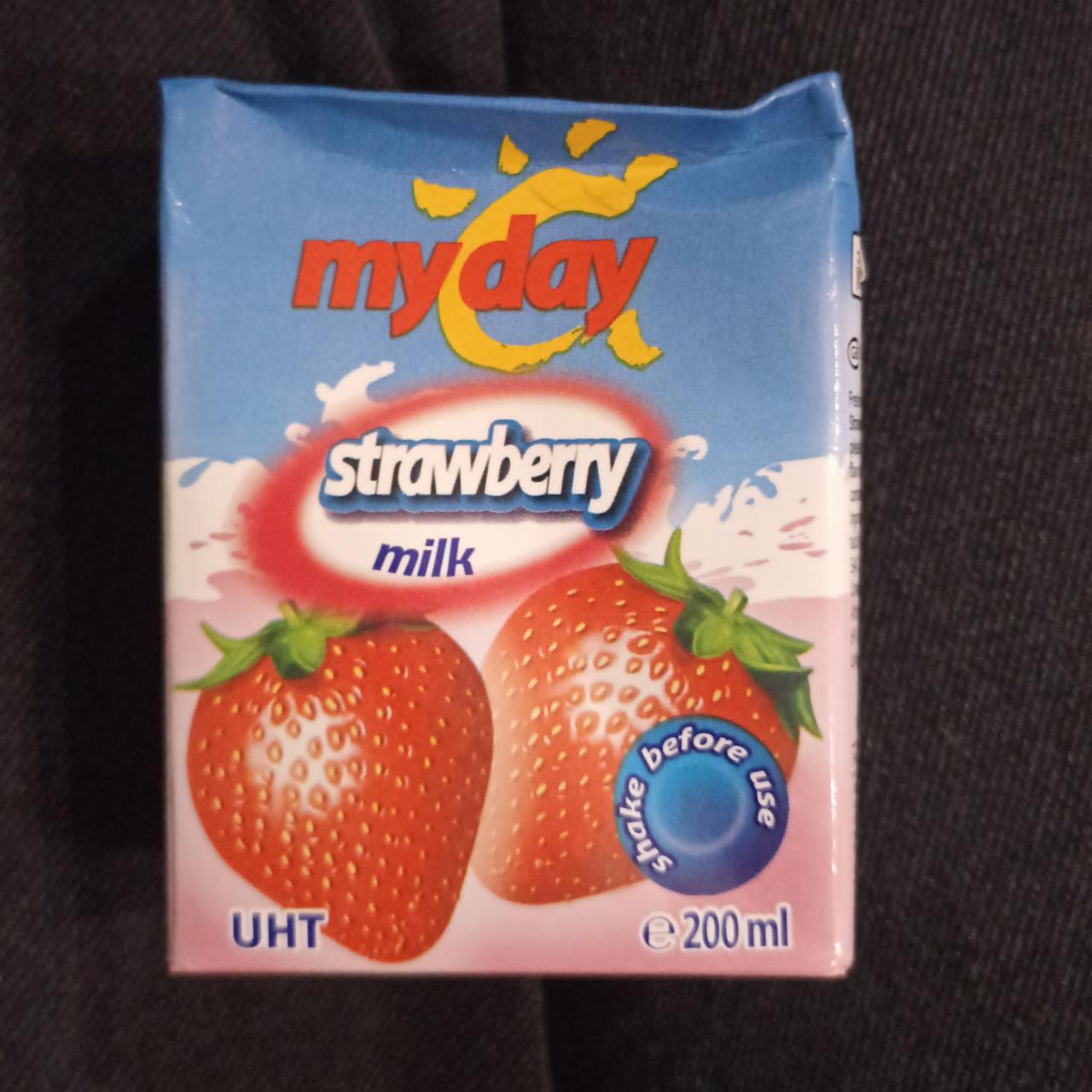 Фото - Молоко полуничне Strawberry Milk My Day
