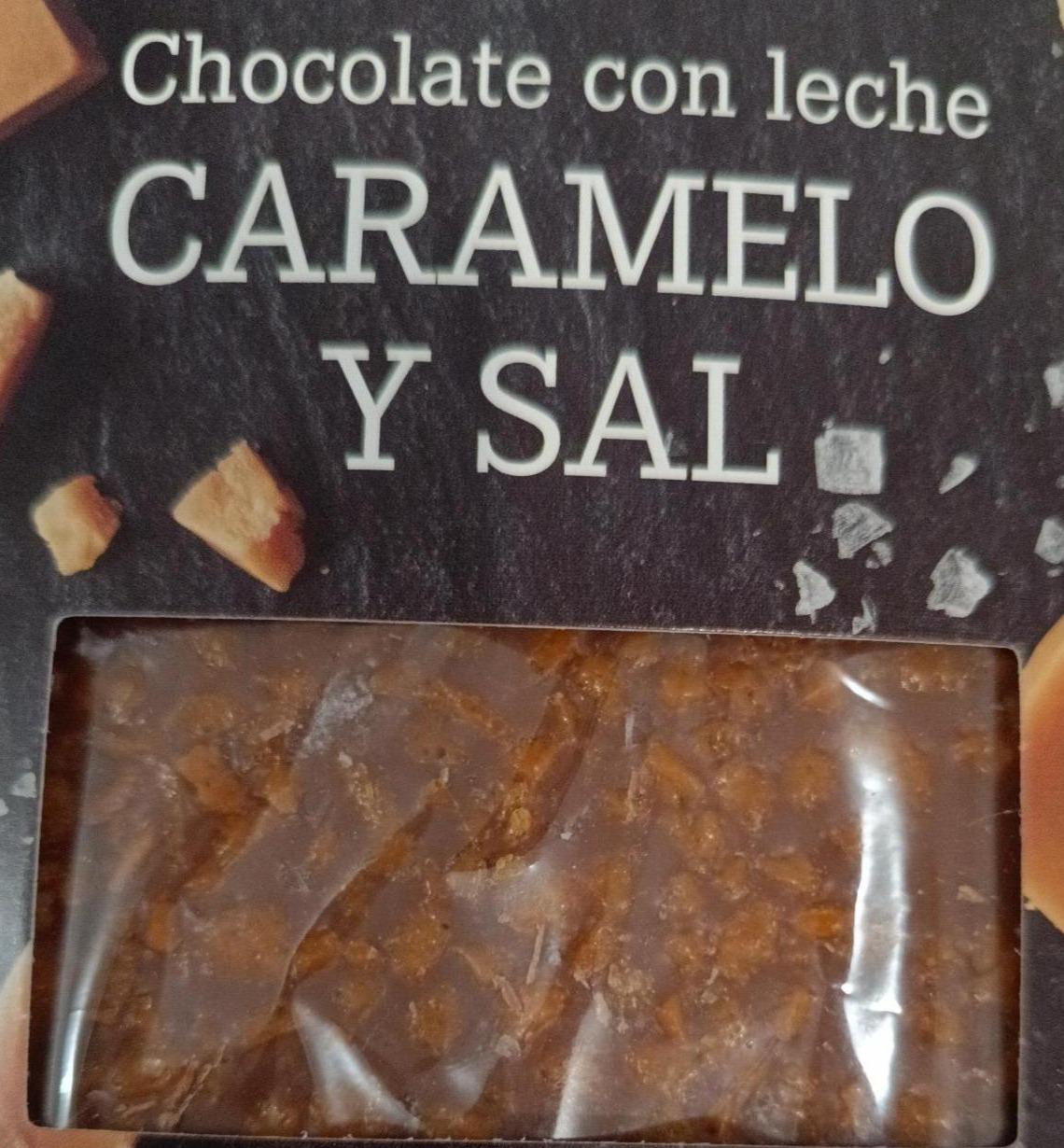 Фото - Chocolate con leche CARAMELO Y SAL Deluxe