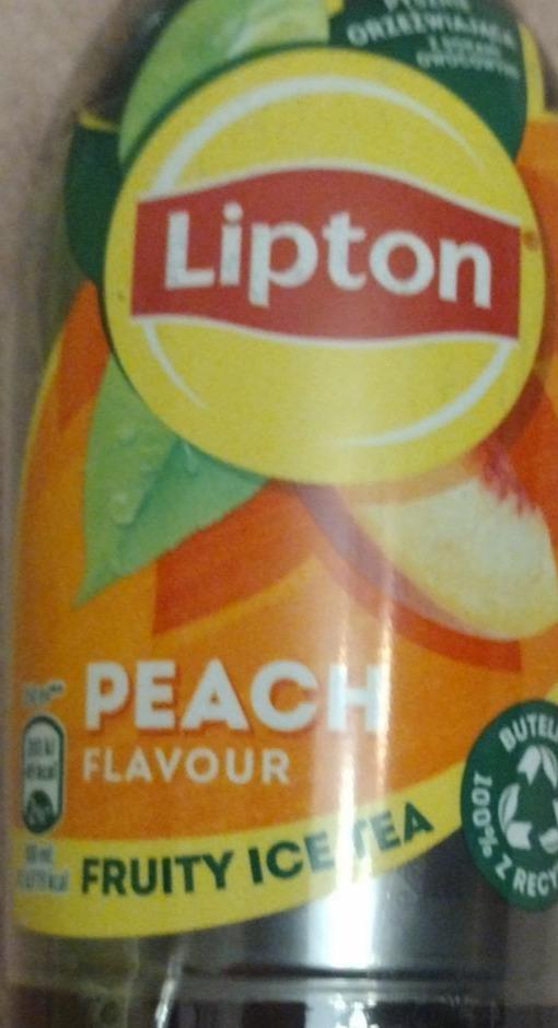 Фото - Чай холодний чорний Персик Peach Lipton