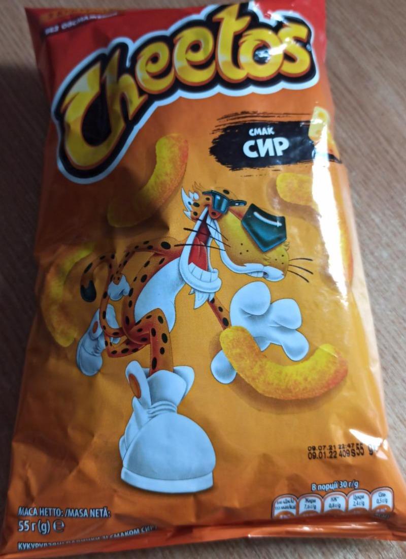 Фото - Палички кукурудзяні зі смаком сиру Cheetos