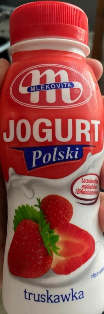 Фото - Jogurt Polski pitny truskawkowy Mlekovita