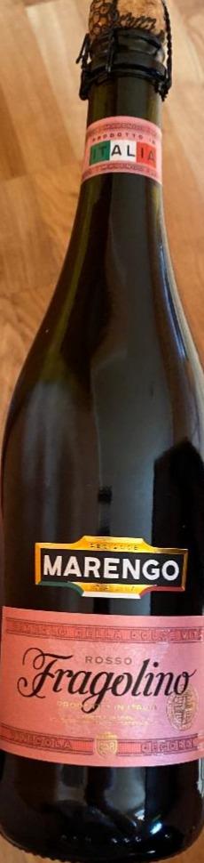 Фото - Алкогольний ароматизований напій Fragolino Зі смаком полуниці на основі вина ігристий червоний солодкий Marengo