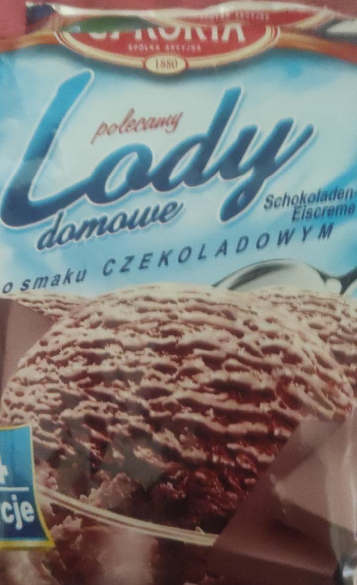 Фото - Суміш для приготування шоколадного морозива Lody Domowe Cykoria