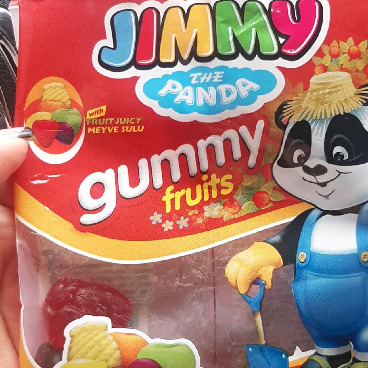 Фото - Жувальний мармелад з фруковим смаком Gummy Fruits Jimmy