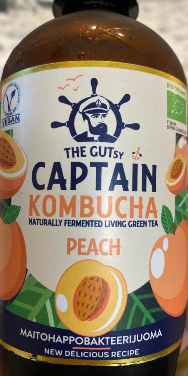 Фото - The Gutsy Captain Kombucha Peach Lejos