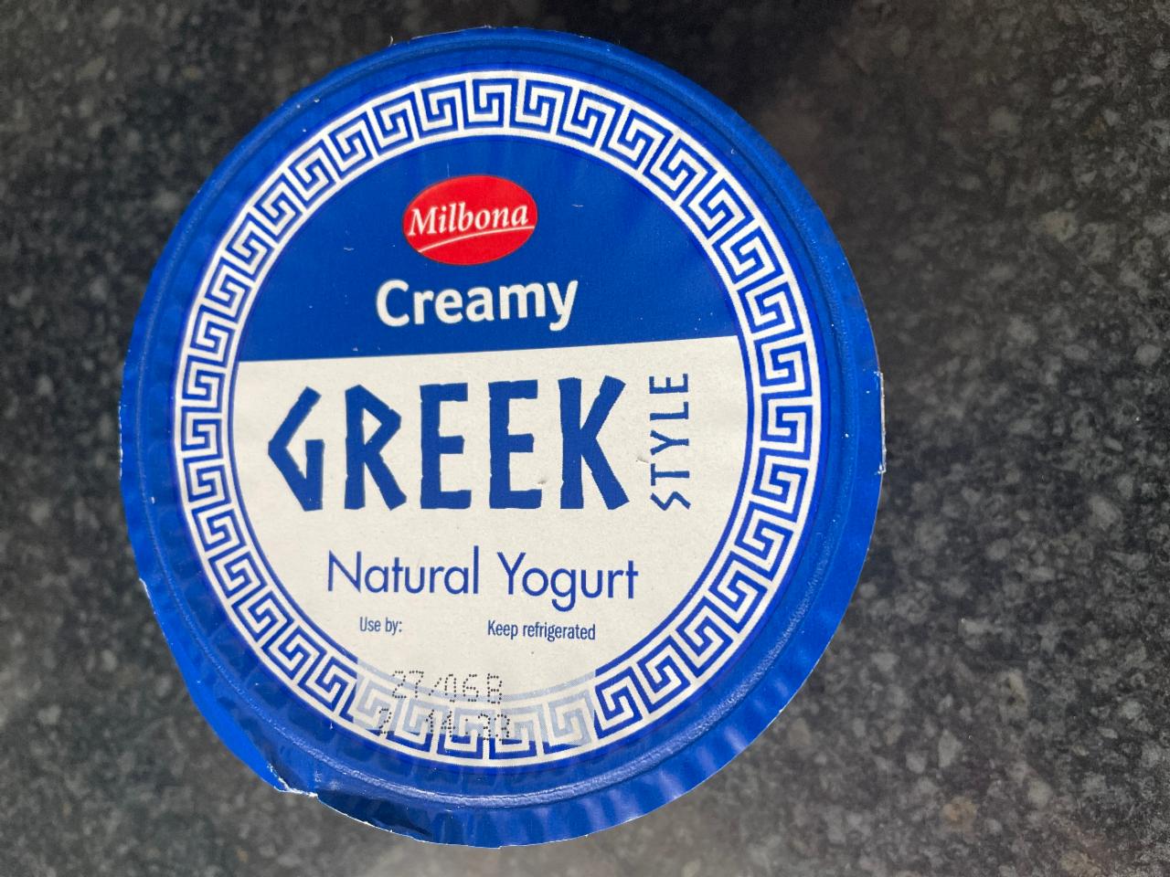 Фото - Йогурт грецький Creamy Greek Yogurt Milbona