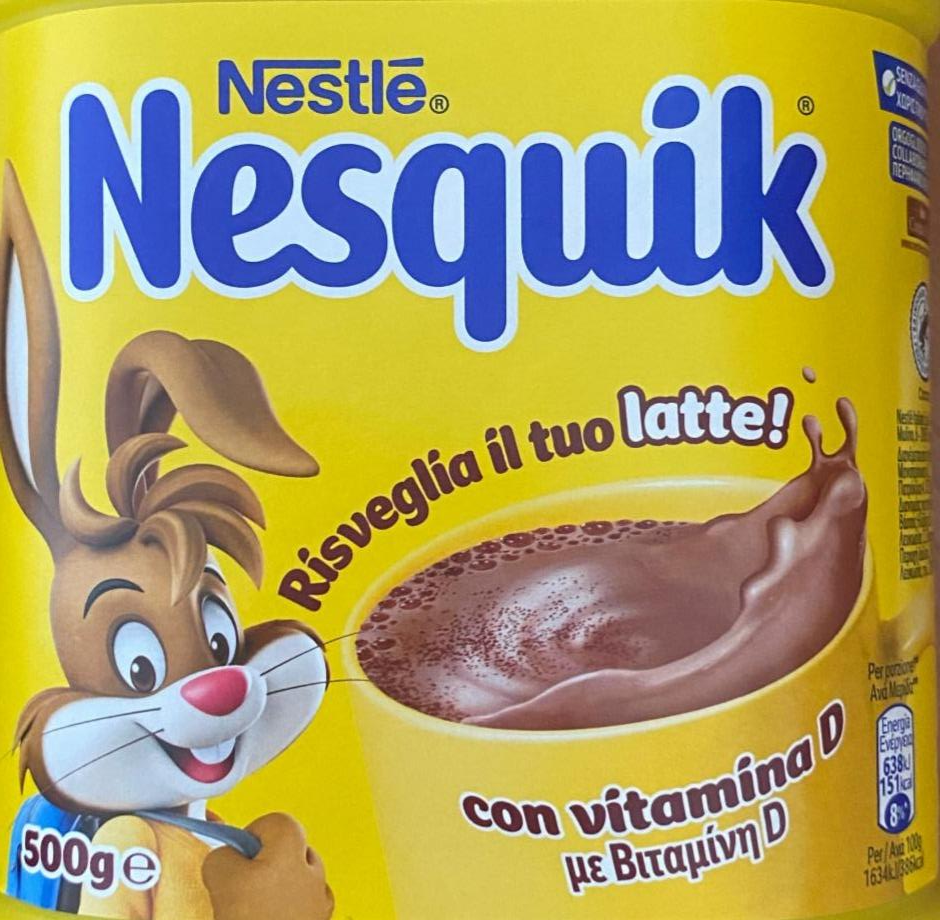 Фото - Приготовлений какао-напій Nesquik Nestle