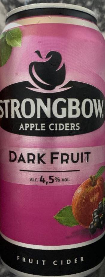 Фото - Сидр 4.5% темний фруктовий Strongbow