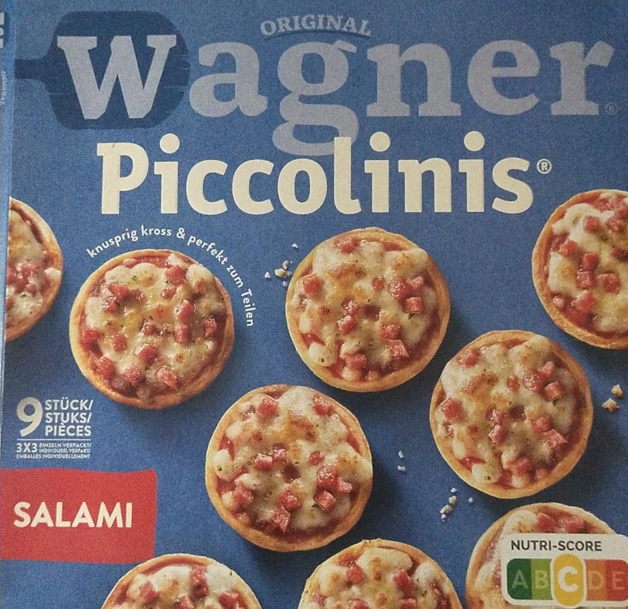 Фото - Піца шинка Піколіні Piccolinis Salami Original Wagner