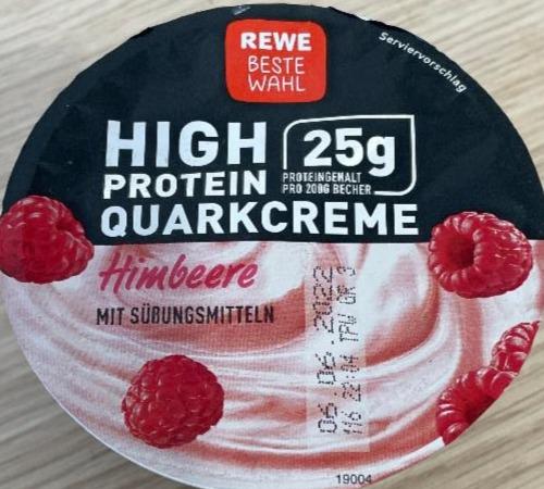 Фото - Йогурт протеїновий High Protein Quarkcreme Rewe