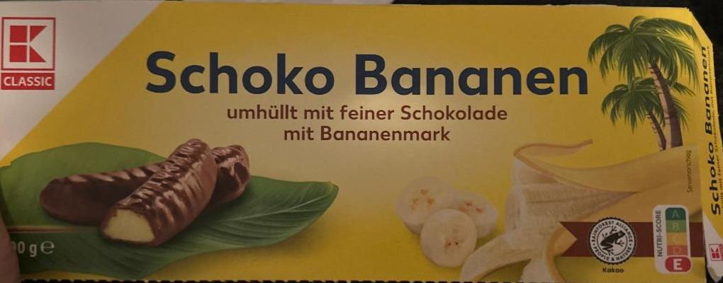 Фото - Шоколадні банани Schoko Bananen K-Classic