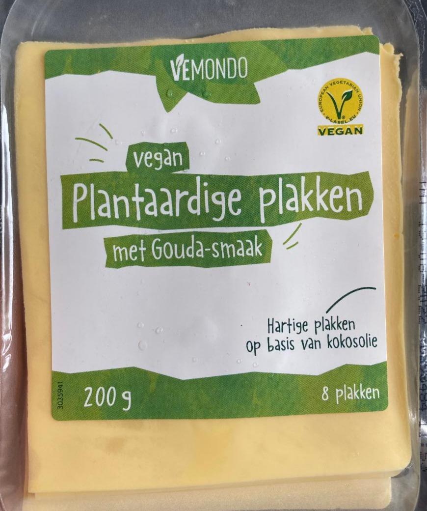 Фото - Vegan plantaardige plakken met Gouda-smaak Vemondo