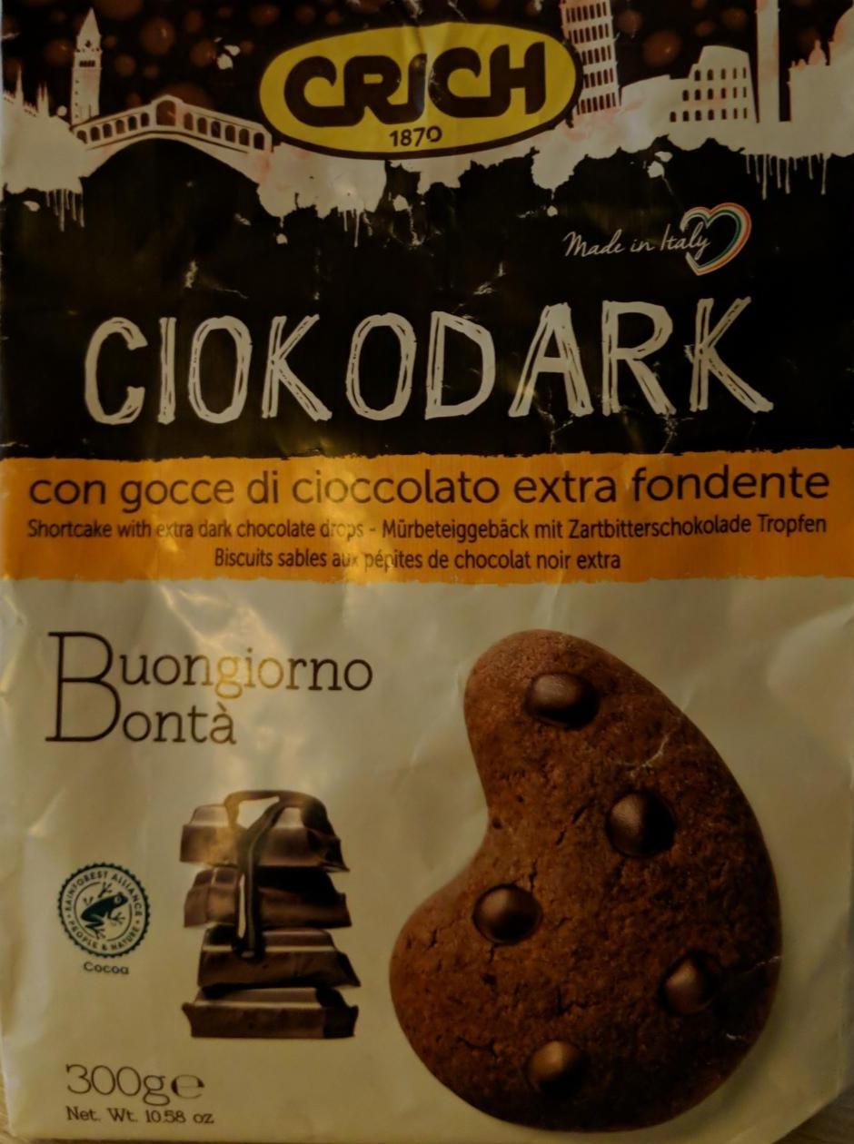 Фото - Печиво Coikodark із шоколадними дропсами Crich