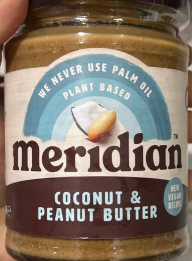 Фото - Арахісова паста кокосова Coconut & Peanut Butter Meridian
