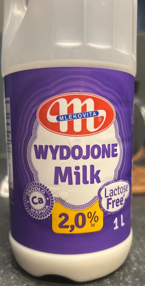 Фото - Wydojone mleko bez laktozy 2,0% Mlekovita