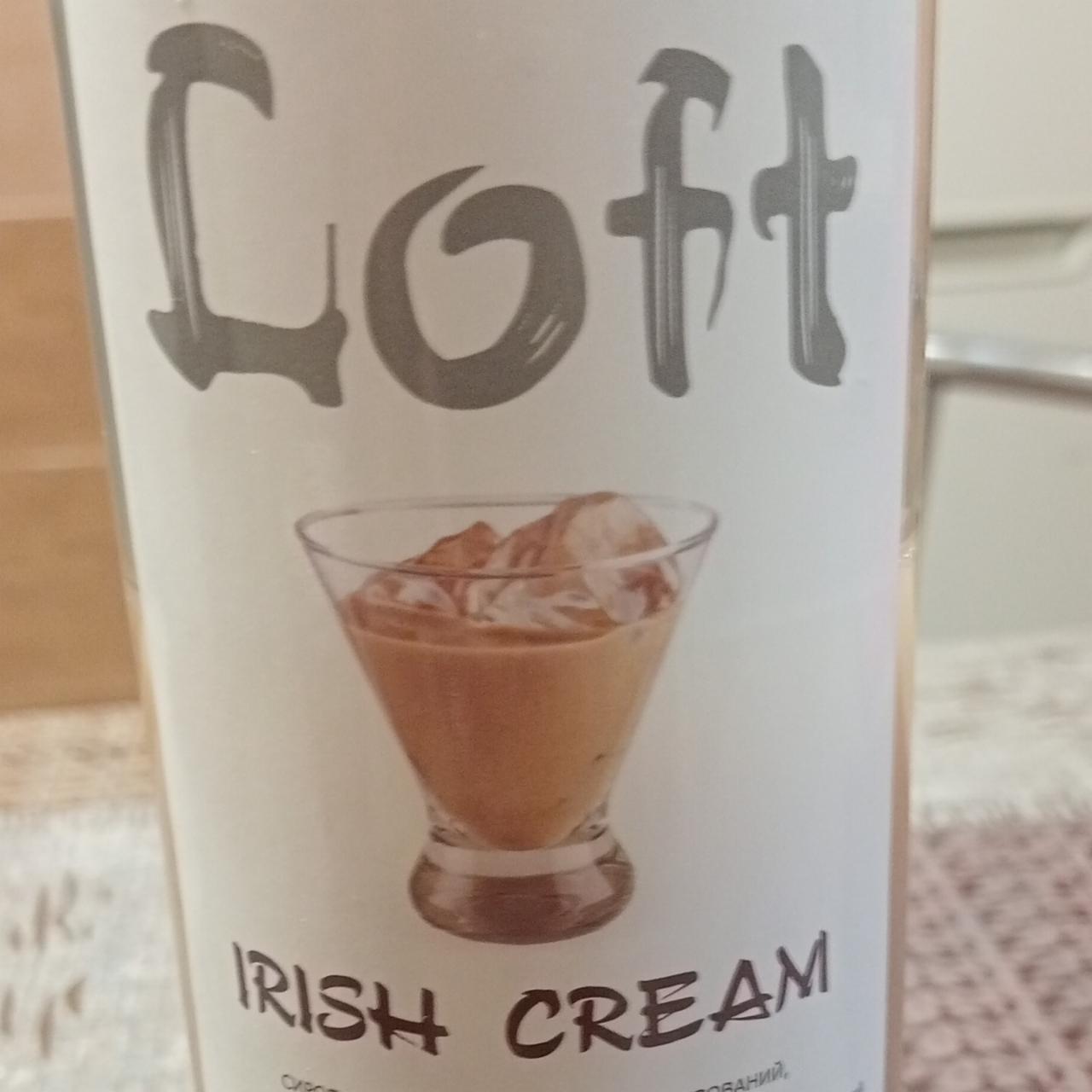 Фото - Сироп Ірландський крем Irish Cream Loft