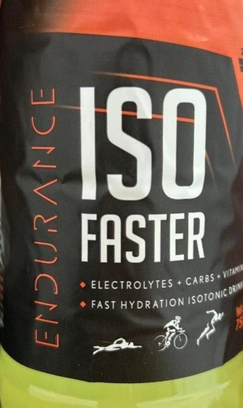 Фото - Розчин вітамінізований Iso Faster вуглеводно-електролітний Trec Nutrition