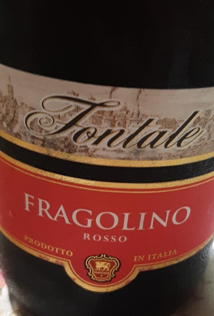 Фото - Напій винний 7% ароматизований Fragolino Rosso Fontale