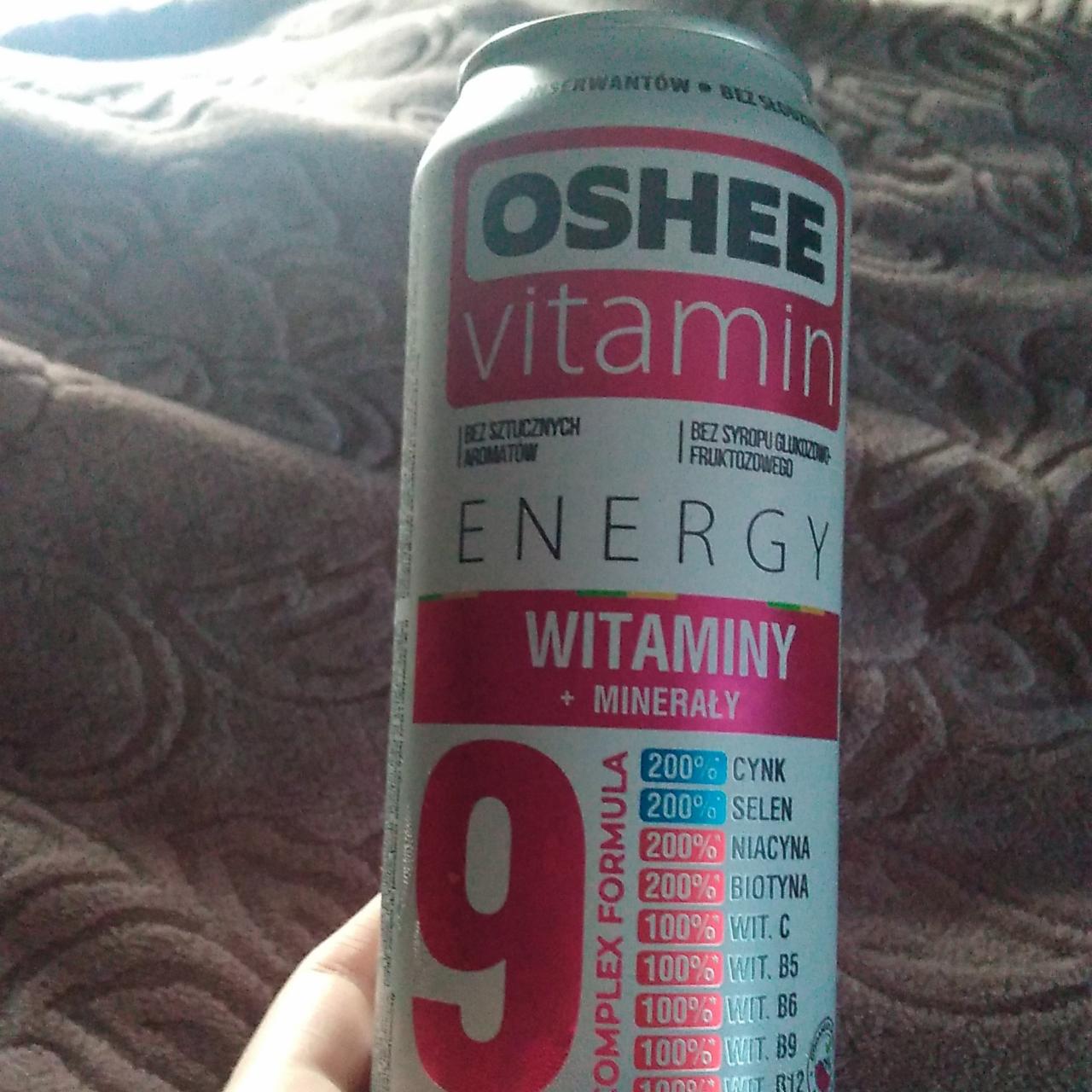 Фото - Напій енергетичний вітамінний з мінералами Vitamin Energy Oshee