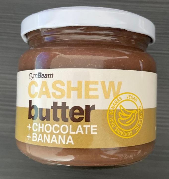 Фото - Паста кеш'ю Cashew Butter Chocolate Banana GymBeam
