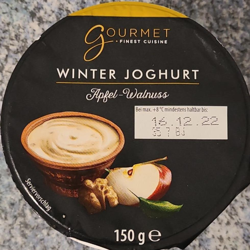 Фото - Вишуканий зимовий йогурт яблуко-горіх Gourmet