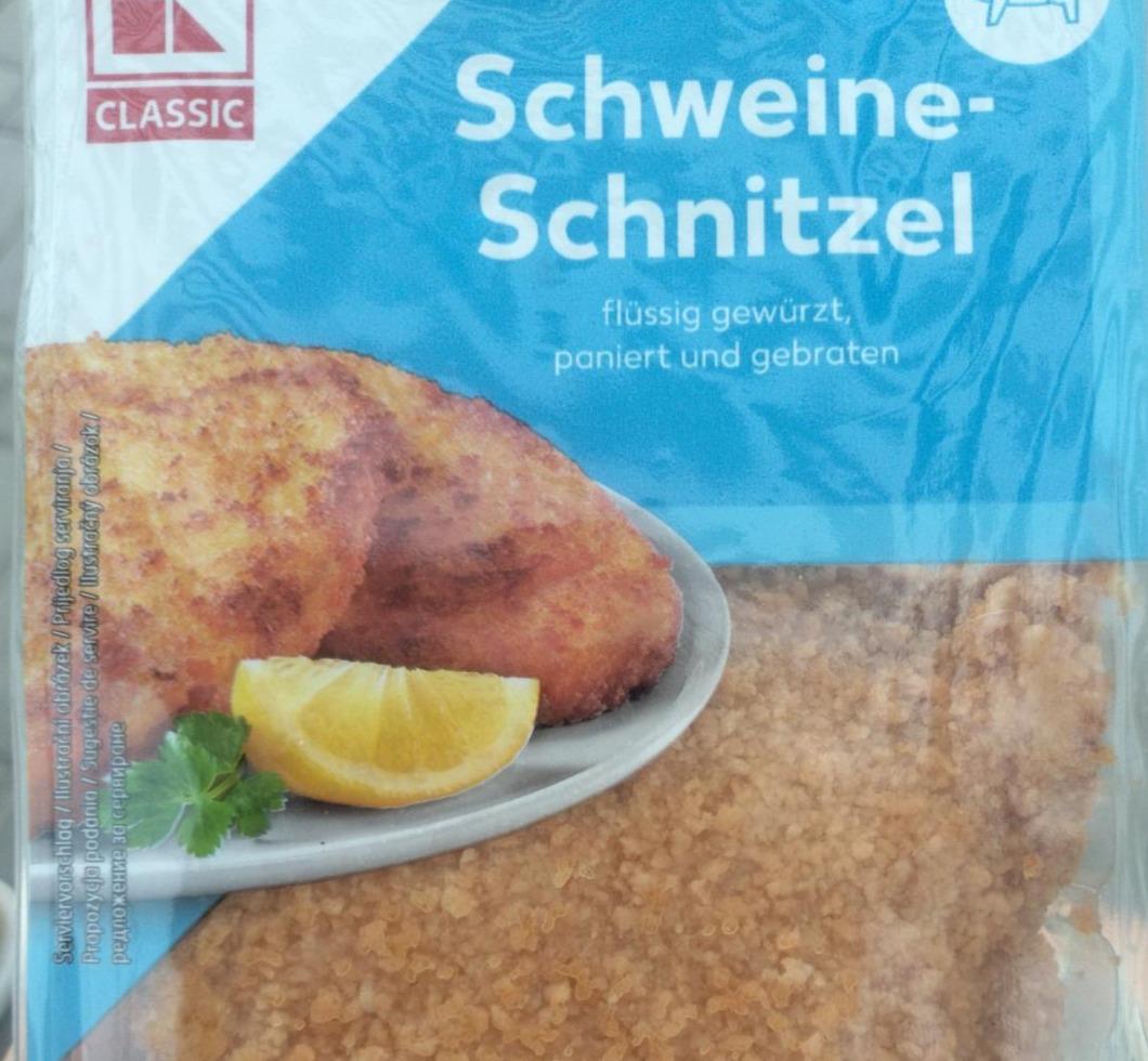 Фото - Schweine Schnitzel K-Classic
