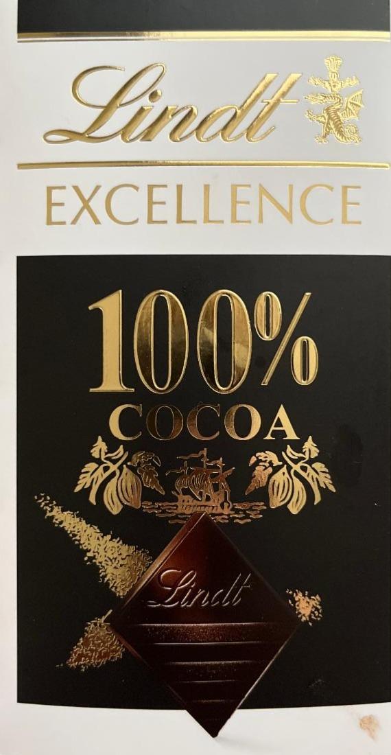 Фото - Шоколад Excellence 100% какао Lindt