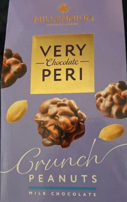 Фото - Цукерки шоколадні Millennium Very Peri Grunch Молочні з арахісом Koscher Millennium