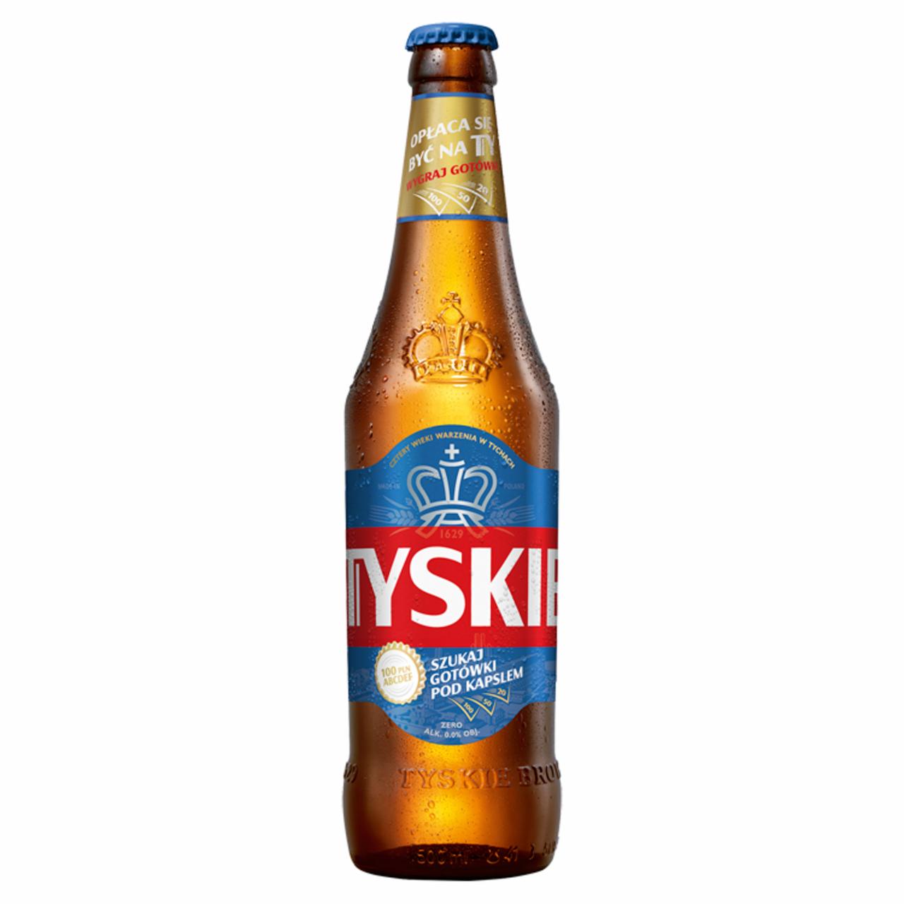 Фото - Безалкогольне пиво Tyskie
